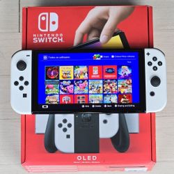 Nintendo Switch OLED *Modded* Triple-boot Systems | Android Tablet Mode w/Live TV + Movie Streaming | 512GB | 1TB 