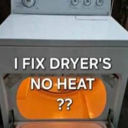 Dryer Repairs • No digital display dryers • In Oakdale 