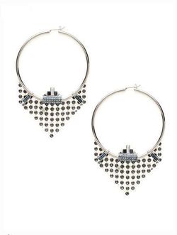 Swarovski Supreme blue stone earring