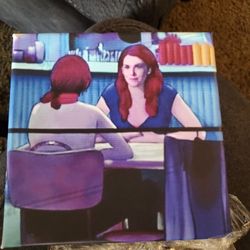 Free Gilmore Girls Canvas Wall Hanging 