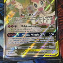 Pokemon Tag Team Gardevoir & Sylveon GX (205) (Alternate Full Art) - SM - Unbroken Bonds VLP-NM