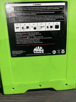Mac Tools Jumpstarter 12 Volt Jump Starter And Power Supply