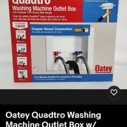Oatey Quadtro Washing Machine Outlet