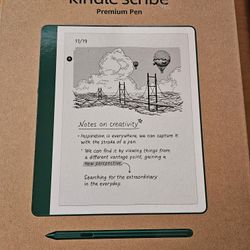 Kindle Scribe-Metallic Jade 64GB New
