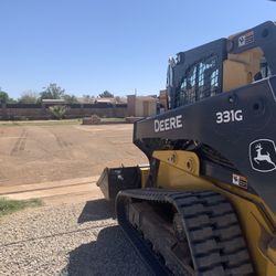 Bobcat And Dump truck 