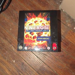 Battery For Amp And Fan Etc.