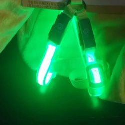 New Small Light Up Led Dog Harness 