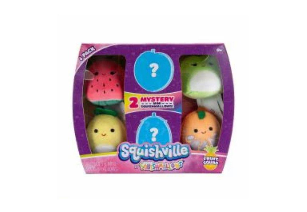 Squishville Fruit Squad 6pk By Original Squishmallow