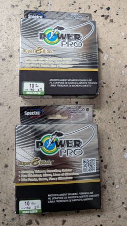PowerPro Super 8 Slick braided fishing line