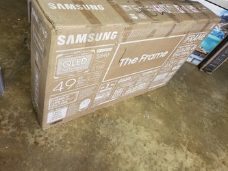 TV Samsung 49", 4k, 2019 Model, the Frame, 240 Hz, Dynamic Cristal Color,