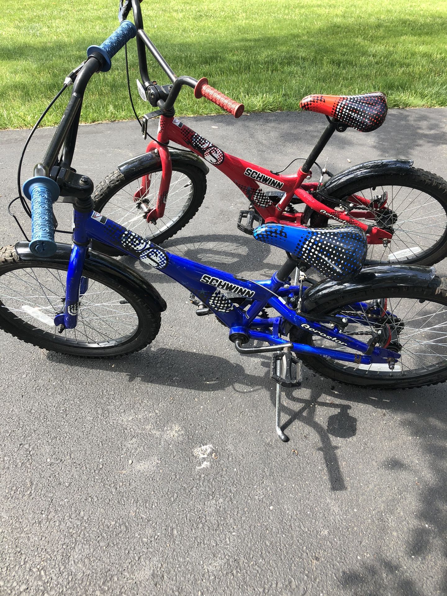 2 kids schwinn bikes 20 inch