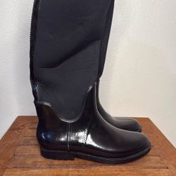 Black Rain Boot Women’s Size 8