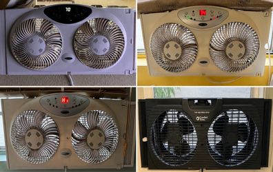 Window Fan with Digital Controls