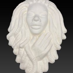 Ready To Paint Ceramic Plaque (man)
