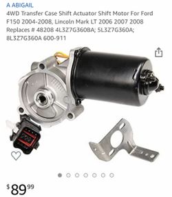Ford 4WD Transfer Case Shift Actuator Motor