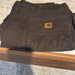 New Pair Carhartt Work Pants… Brown Men’s 40/30