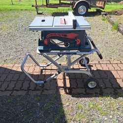 Bosch Table Saw and STAND