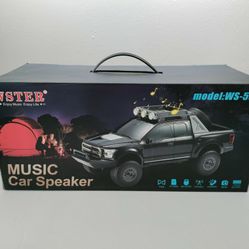 TRUCK LARGE CAR PORTABLE WIRELESS SPEAKER FM RADIO MP3 AUDIO