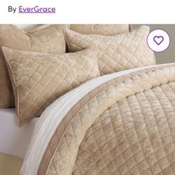 Lexury Diamond Crushed Valvet Quilt