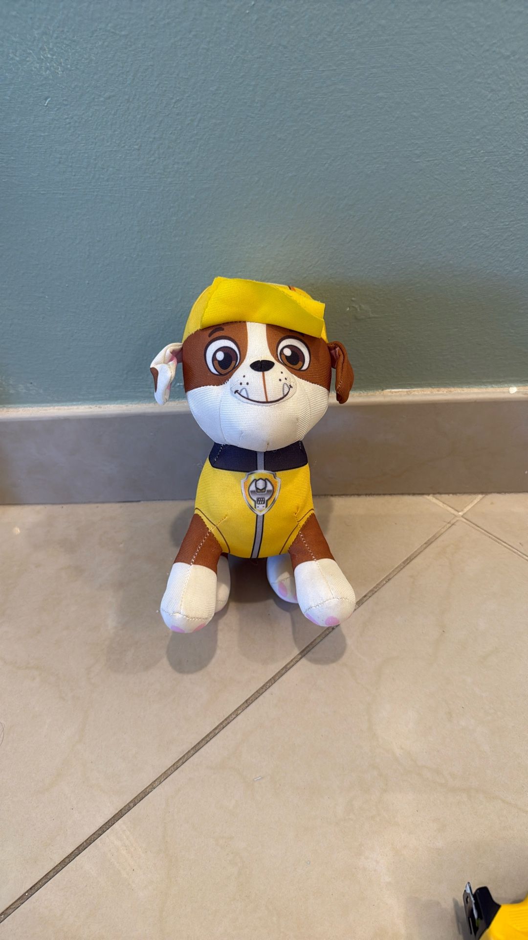 Paw Patrol Rubble Plushie