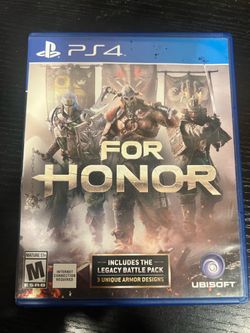 For Honor (Sony PlayStation 4, 2017)