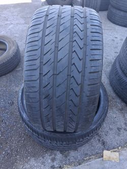 🚛2 TIRES ONLY 295/25/22 LEXINI