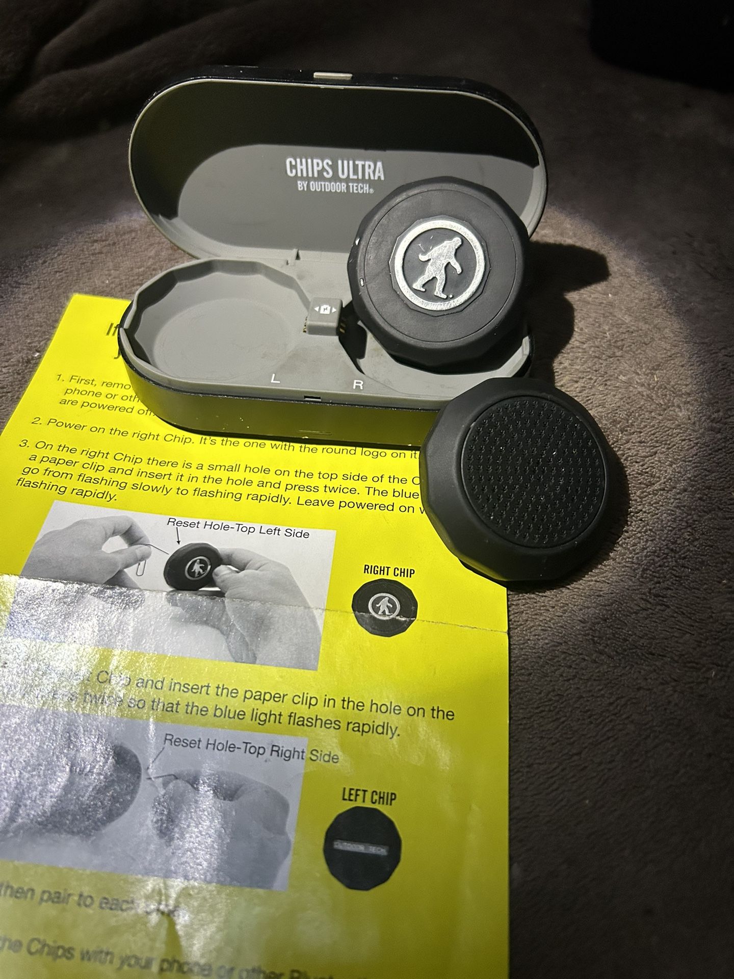 Chips For Music Inside Helmet Or Beanies Paid $199.00 Up At The Hill Stevens