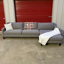 FREE DELIVERY!!! NEED GONE TODAY!!! Beautiful 2pc Grey Sectional 