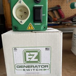 Generator Switch And AC Disconnect