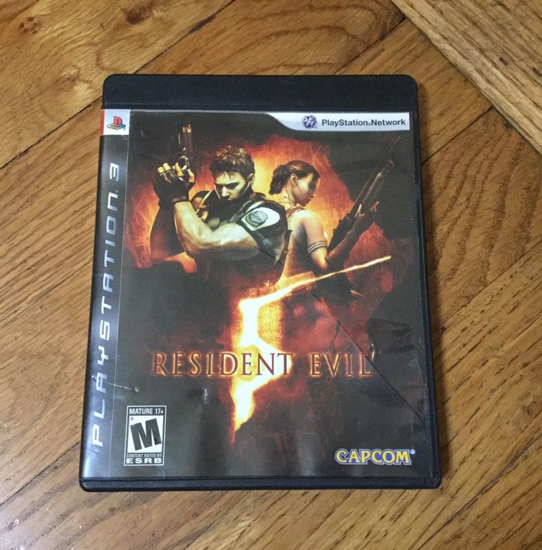 Resident evil 5 for PS3