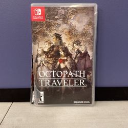 Nintendo Switch Octopath Traveler Game Card