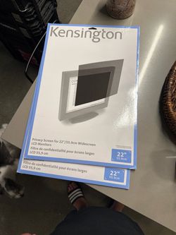 Pack Kensington 22” Widescreen Monitor Privacy Screen Filters – New