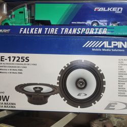 ALPINE 6 1/2" DOOR SPEAKERS 