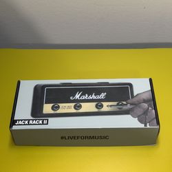 Marshall Jack Rack II JCM800 Key Holder Wall Mount New Open Box