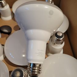 GE 65W LED BR30 Floodlight Soft White 2700K, 20-pack bulbs