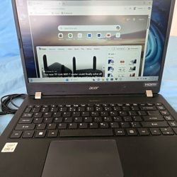 Acer Travelmate P 214 Laptop with Windows 11 Home 2.6 GHz 8 Gb And 