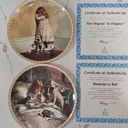Royal Doulton Victorian Scene Collector Plates