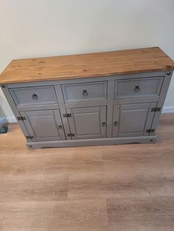 Gray cabinet