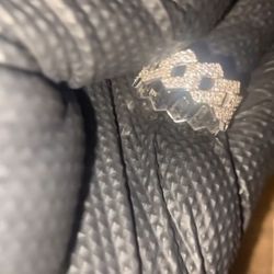 Men’s Moissanite Cuban Ring 