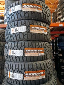 285/45R22 ARROYO RT New tires 4 llantas nuevas instaladas y balanceadas open day 7