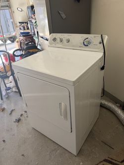 White General Electric Dryer