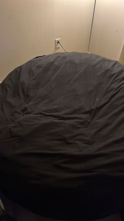 Large Black Bean Bag Chair