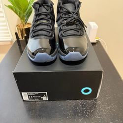 NEW Nike Air Jordan 11 XI Retro Gamma Black Blue Size 11.5 Men