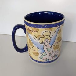 Disney Theme Parks Tinkerbell "Magical Mornings" Oversized Coffee Mug 24 oz. 