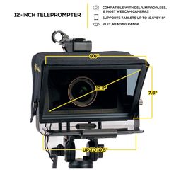 Glide gear teleprompter TMP100