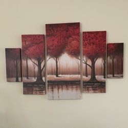 5 Piece Canvas Wall Art 