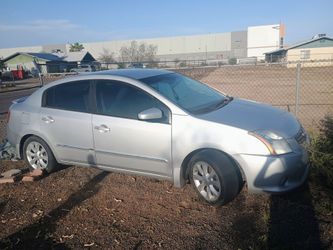 Nissan Sentra Silver 4-Door Sedan 2011