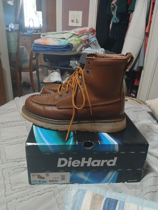 DieHards soft-toe Size 9