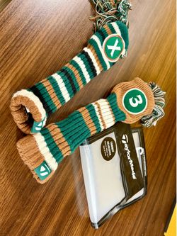 TaylorMade 2024 Pinehurst U.S. Open Knit Headcovers – 3W & Hybrid