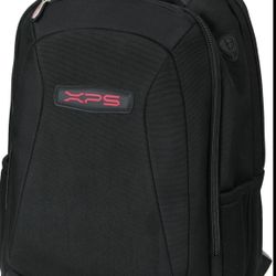 Wenger Black 17" XPS Gaming Backpack Case, new with tags  A gaming backpack for a 17" laptop computer.  Originally Made Exclusively for the Dell XPS M